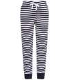 SM085 SF Clothing Kids Lounge Pants Navy / White Stripes colour image
